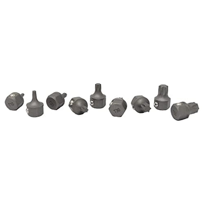 CTA Tools 5058 9 Pc. Stubby Star Bit Set