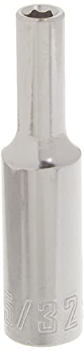 CRAFTSMAN Deep Socket, SAE, 1/4-Inch Drive, 5/32-Inch, 6-Point (CMMT99102) - size: 5/32"