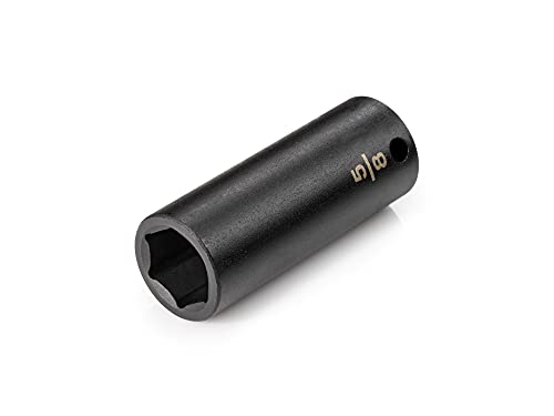 TEKTON 3/8 Inch Drive x 5/8 Inch Deep 6-Point Impact Socket | SID13016 - size: 5/8-Inch, style: Deep
