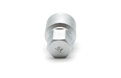 TEMO #64 Anti-Theft Wheel Lug Nut Removal Socket Key 3437 for Porsche - size: #64