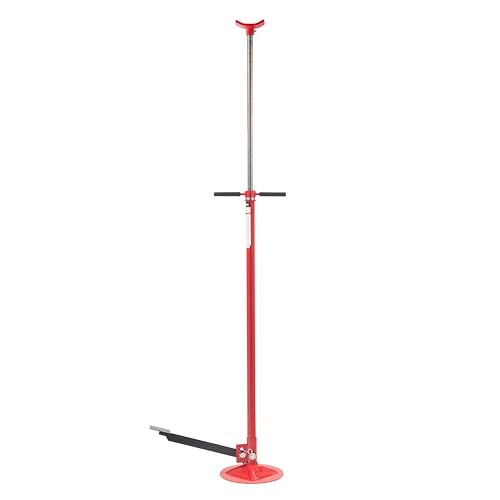 SUNEX TOOLS 6810A, Underhoist Support Stand with Foot Pedal, ¾ Ton Capacity, Large Base, Bearing Mounted Spin Handle, Height Adjustment Under Load, Lightweight, Supports Vehicle Components Only - size: With pedal