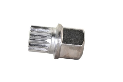 TEMO 33/17Pt Wheel Lock Nut Screw Removal Key Anti-Theft Lugnut Socket S3054 for BMW Vehicles - size: 33/17PT
