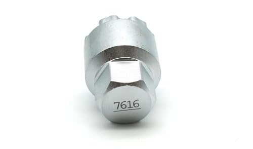 TEMO #7616 Anti-Theft Wheel Lug Nut Removal Socket Key 3438 for Volvo - size: #7616