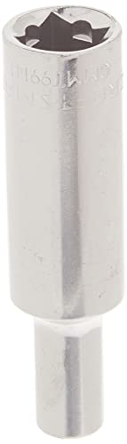 CRAFTSMAN Deep Socket, Metric, 3/8-Inch Drive, 6mm, 6-Point (CMMT99141) - size: 6 MM