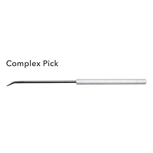 Ullman - PH-4 PH 4 Hook and Pick Set - High Carbon Polished Steel Hand Tools with Aluminum Handles. Workshop Tools - style: High Carbon Polished Steel Hook and Pick Set