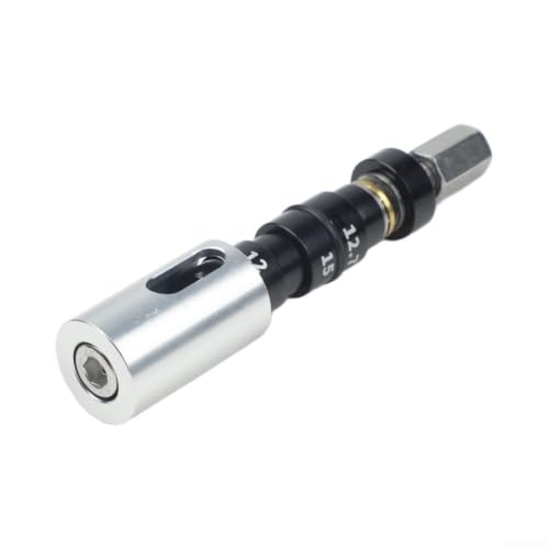 Bike Rear Shock Absorber Bushing Tool, Aluminum Alloy and Stainless Steel, Removal and Install Kit with Spare Bushing for DU(Silver) - color: Silver