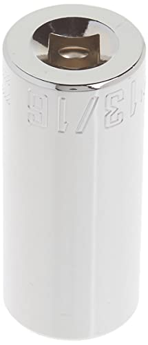 CRAFTSMAN Deep Socket, SAE, 3/8-Inch Drive, 13/16-Inch, 6-Point (CMMT43338) (Pack of 2) - size: 13/16" (Pack of 2)
