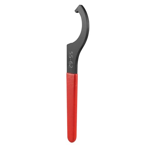 PRO BAT Universal Motorcycle Shock Absorber Spanner Wrench Hook Pin Spanner Wrench Shocker Shokie Adjusting Tools C Spanner for Pit Quad Dirt Bike ATV 55-62 - size: 55-62
