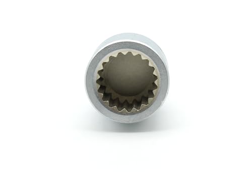 TEMO #55 Anti-Theft Wheel Lug Nut Removal Socket Key 3437 for Porsche - size: #55