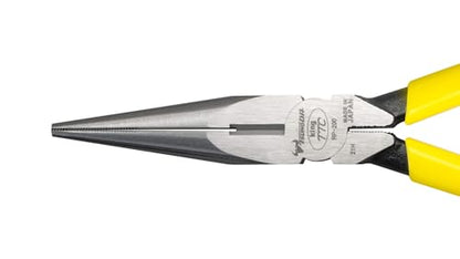 Tsunoda RP-200, Precision 8-Inch Long Nose Pliers, High-Accuracy Tip Alignment, Made in Japan - size: 8-Inch w/o Spring