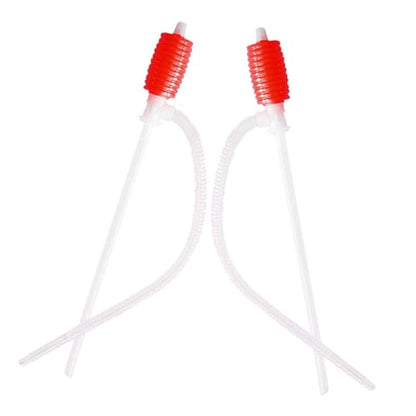 Mobestech 2pcs Manual Siphon Hose Kit for Cars Transfer Water Syphon Hose for Efficient and Fluid Transfers Automotive Accessory Design