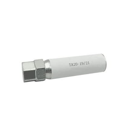 TA20-19/21 10-Spline Wheel Lock Key Tool - 3/4" & 13/16", 19mm, 21mm Hex Drive Lug Nut Remover for Passenger Cars & Compact Hex Small Car