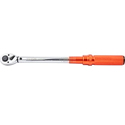 VEVOR 1/2-inch Drive Click Torque Wrench, 10-150ft.lb/14-204n.m Mechanical Dual Range Scales, Dual-Direction Adjustable with Adapters Extension Rod - size: 10-150 FT.LB, style: 1/2-inch