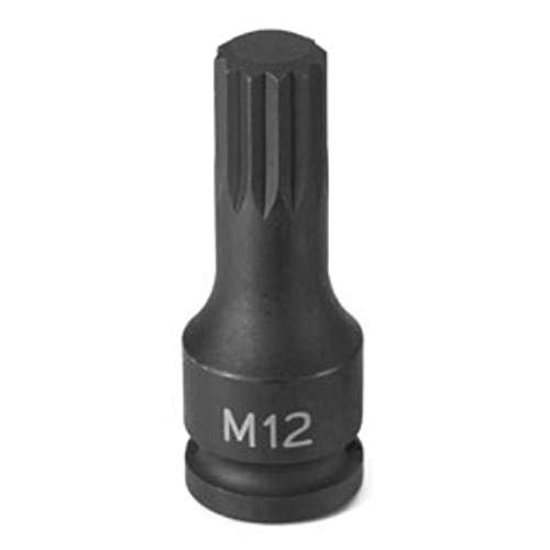 Grey Pneumatic 1110S Triple Square Driver Socket - style: M10 Triple Square Driver