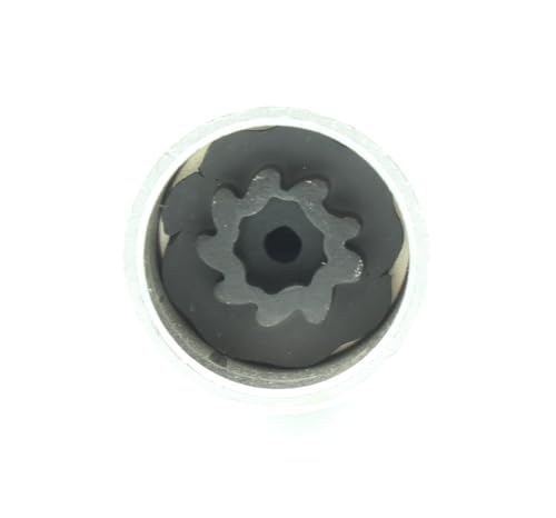 TEMO 539 Wheel Lock Nut Screw Removal Key Anti-Theft Lugnut Socket S3056 for Vw Audi Vag Volkswagen Vehicles - size: Model 539 (1 Piece)