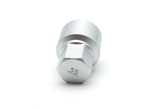 TEMO #55 Anti-Theft Wheel Lug Nut Removal Socket Key 3437 for Porsche - size: #55