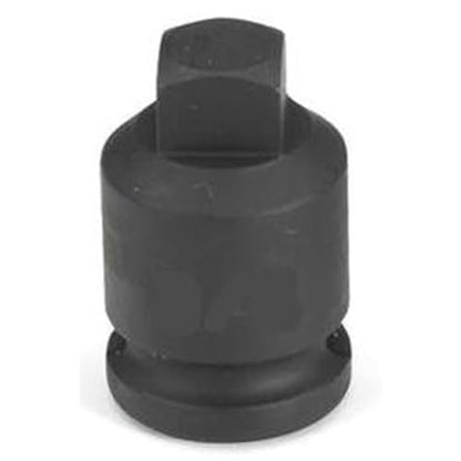 Grey Pneumatic 1010PP Socket - size: 0.3125", style: 0.3125" Square Male Pipe Plug Socket