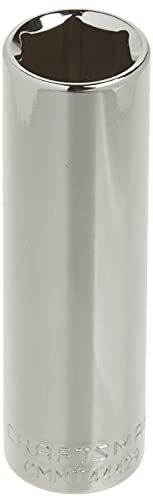 CRAFTSMAN Deep Socket, Metric, 3/8-Inch Drive, 13mm, 6-Point (CMMT44429) - size: 13 MM