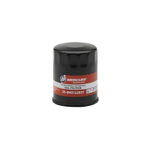 Mercury 8M0107510 10W-30 4-Stroke Outboard Oil Change Kit for Mercury 2.1L 75/90/115hp EFI Outboards - 8M0107510