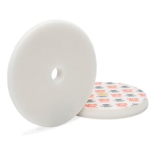 Griot's Garage BOSS 6.5" Fast Correcting Foam Pads for Car Polishing and Detailing, Buffing Pads for Moderate to Severe Scratch Removal, Set of 2 - size: 6.5 Inch Pads (Set of 2)