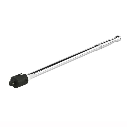 Neiko 00338A 3/8-Inch-Drive Premium Breaker Bar, 15 Inches Long, Nut Breaker Bar, 180-Degree Flex Cr-Mo Head with Cr-V Steel Construction - size: 15" Length, style: 3/8" Drive