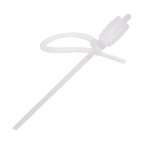 PartyKindom Heavy Duty Self-Priming Siphon Pump Portable Liquid Transfer for Fuel Kerosene Chemicals Water Manual Hand-Operated Plastic Fluid Extractor