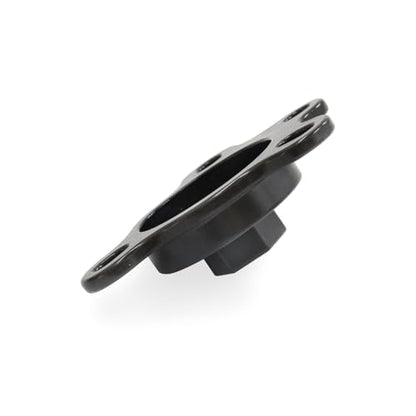 Black Crankshaft Turning Tool Engine Rotation Adapter Tool | Compatible for Chevy or Ford V8 Engines - color: Black