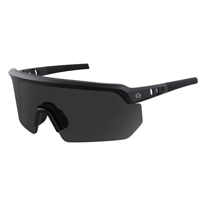 Ergodyne Skullerz AEGIR Safety Sunglasses, High Contrast Color Enhancing Lenses, ANSI z87.1 - color: High Contrast Smoke Lens