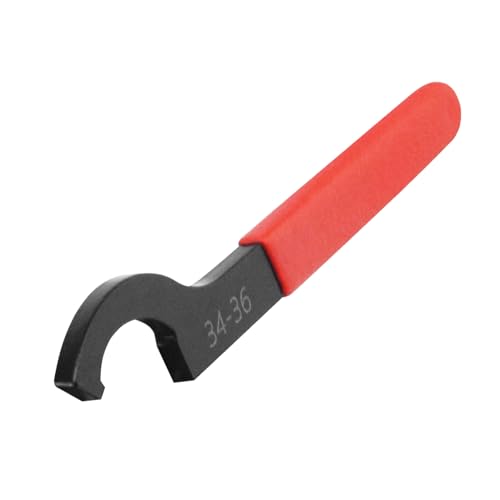 PRO BAT Universal Motorcycle Shock Absorber Spanner Wrench Hook Pin Spanner Wrench Shocker Shokie Adjusting Tools C Spanner for Pit Quad Dirt Bike ATV 34-36 - size: 34-36