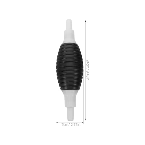 Veemoon Manual Gasoline Transfer Pump Siphon Kit 1.5m Hose Hand Siphon Pump for Car Gas Tank Fuel Extraction Automotive Fluid Extractor Tool