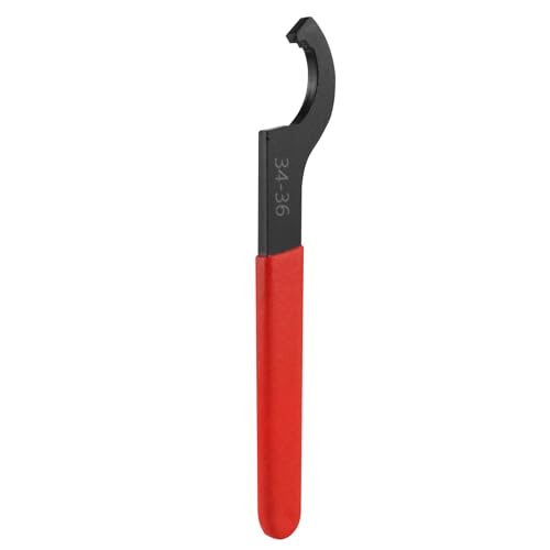 PRO BAT Universal Motorcycle Shock Absorber Spanner Wrench Hook Pin Spanner Wrench Shocker Shokie Adjusting Tools C Spanner for Pit Quad Dirt Bike ATV 34-36 - size: 34-36
