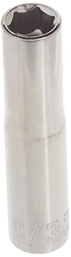 CRAFTSMAN Deep Socket, SAE, 1/4-Inch Drive, 9/32-Inch, 6-Point (CMMT43574) - size: 9/32"