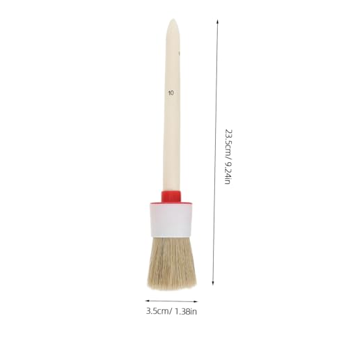 Abaodam 10pcs Car Interior Cleaning Brush Set, Automotive Detail Cleaning Brushes with Pp Bristles, Dusting Tools for Dashboard, Air Conditioner Vents, and Auto Parts Maintenance