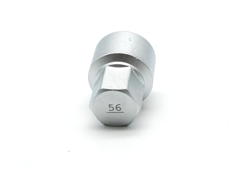 TEMO #56 Anti-Theft Wheel Lug Nut Removal Socket Key 3437 for Porsche - size: #56