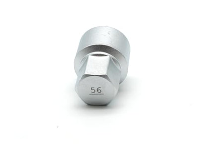 TEMO #56 Anti-Theft Wheel Lug Nut Removal Socket Key 3437 for Porsche - size: #56