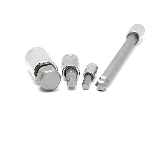 GEARWRENCH 44 Piece 1/4", 3/8", 1/2" Drive SAE/Metric Hex Bit Socket Master Set - 89086 (Pack of 3) - size: Large (Pack of 3)