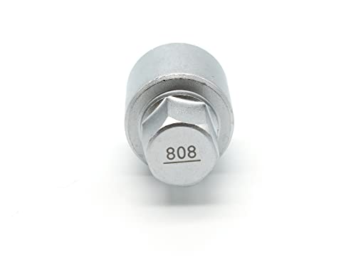 TMAX #808 Anti-Theft Wheel Lug Nut Removal Socket Key 3436 for Audi - size: Key #808