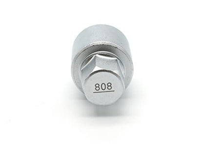 TMAX #808 Anti-Theft Wheel Lug Nut Removal Socket Key 3436 for Audi - size: Key #808