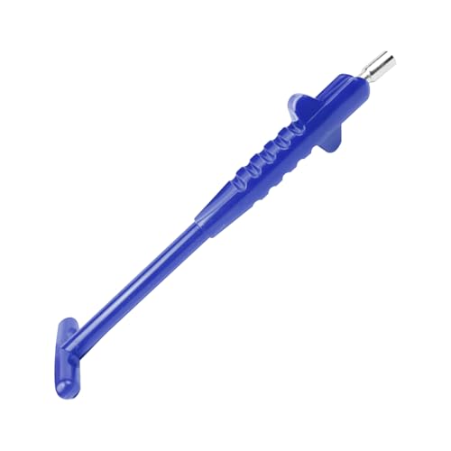 Car Tire Valve Stem Puller, No Scratch Auto Valve Stem Remover & Installer Core Tool, Vehicle Tyre Valve Repair Tool Accessories, Universal for SUV Motorcycle Truck (Blue) - color: Blue