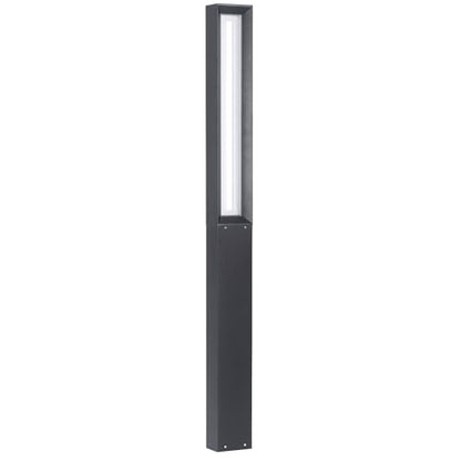 MVBT Path Light Wired, AC100-240V 71" Outdoor Pathway Lights, Waterproof 3000K Bollard Lights, Walkway Driveway Pole Lamp Bright LED Landscape Lighting for Outside Patio Sidewalk Garden Yard Lawn