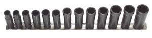 H.b. Products Inc TSCD3813B 13 Piece 3/8 Drive Deep Turbo Socket Sae/ Metric Set