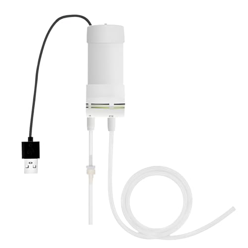 Oil Pump Extractor, 5V Portable & Strong Suction Automotive Fluid Change Syringe with Long Hose, No Leaks Fluids Transfer Pump for Extracting Engine Oil, Brake Fluid