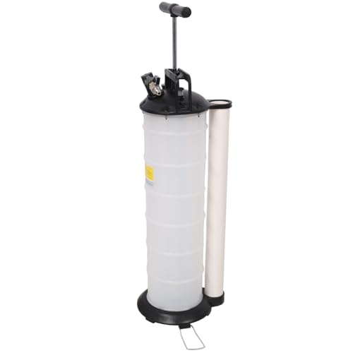 Pneumatic/Manual Oil Extractor Pump, Oil Changer Vacuum Fluid Evacuator Extractor for Automotive Fluids Vacuum Evacuation (7L) - size: 7L