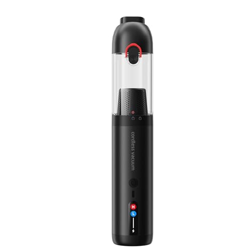 Cordless Car Vacuum, 21KPa Portable Handheld Car Vacuum Cleaner | Pre-filter & HEPA Filter System, 7800mAh Battery, Mini Vacuum with Multi Nozzles for Car, Home, Office, Pet Hair Cleaning
