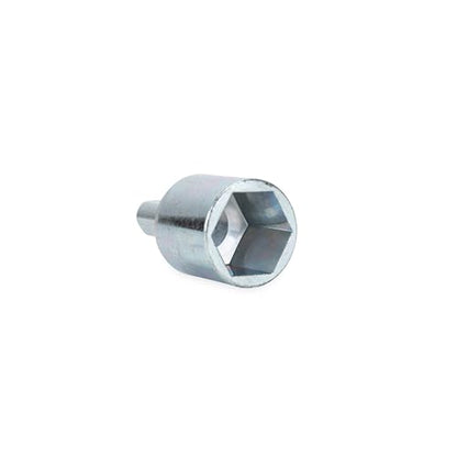 Camco RV Leveling Scissor Jack Socket Drill Adapter - Fits 3/8" and 1/2" Power Drills - Works with All 3/4" Hex Drive Jacks - RV Stabilization Made Easy (57363)