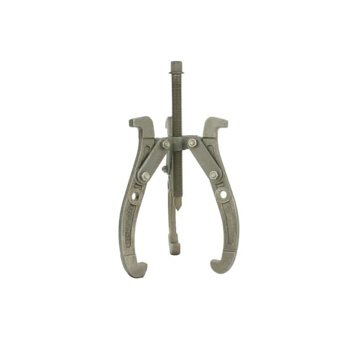6" Gear Puller,3 Jaw Puller for Pulley Gear Bearing Flywheel Removal,2 Jaw / 3 Jaw Puller with Reversible Jaws, Bearing Puller Suitable for Automotive Repair and Industrial Maintenance - size: 6in