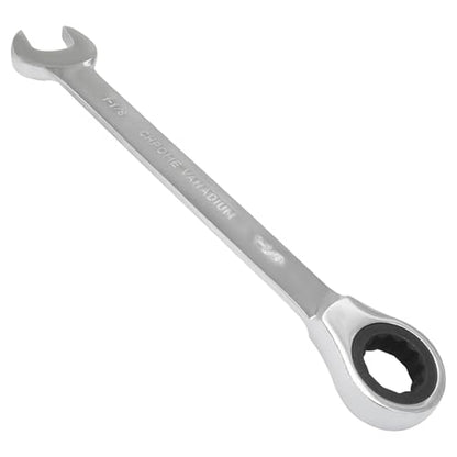 1-1/8 Inch Ratchet Wrench Imperial Ratcheting Combination Wrench, 12 Point, 72 Teeth for Projects SAE Tight Spaces - size: 1-1/8 Inch