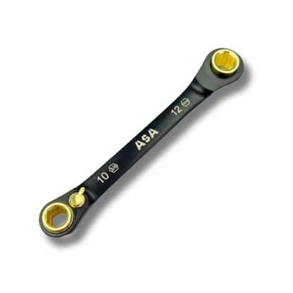 ASA 8-in-1 Stainless Steel 72-Tooth Bi-Directional Ratchet Wrench, Multi-Function Non-Slip Ratchet Wrench, Protects Bolts from Damage,super socket,universal socket,ratchet set(5/16,3/8,15/32,1/2) - size: Small-8(5/16)/10(3/8)/12(5/32)/13(1/2)