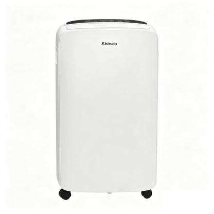 Shinco 40 Pints Dehumidifier for Home and Basements, 2000 Sq.Ft Dehumidifiers with Drain Hose, Auto or Manual Drainage, Auto Defrost, Quietly Remove Moisture, Intelligent Humidity Control, 24HR Timer - color: 2,000 Sq.Ft.