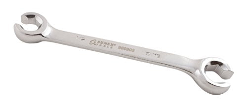 Sunex 980903 1/2" by 9/16" Fully Polished Flare Nut Wrench - size: 1/2-inch by 9/16-inch